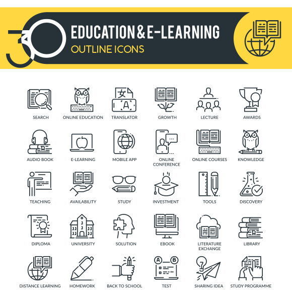 教育的图标图片下载