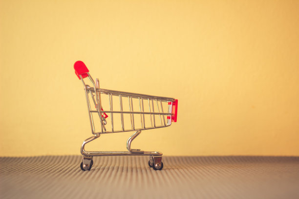 概念购物车，百货商店买卖，在线产品图片下载