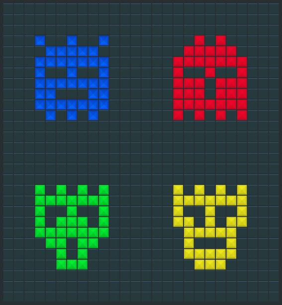 颜色怪物设定图片下载