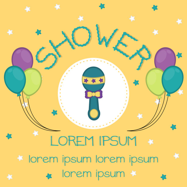 婴儿洗澡卡图片下载