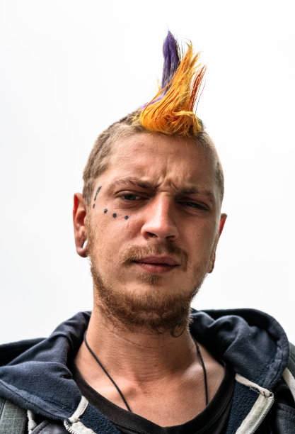 朋克的肖像图片下载