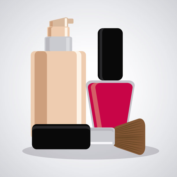 化妆品设计。图标。皮肤护理的概念图片下载