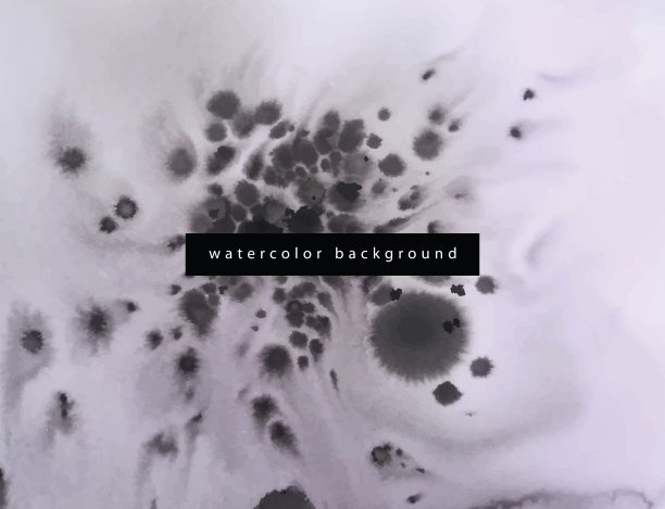 潮湿的黑色油墨纹理在纸的背景图片下载