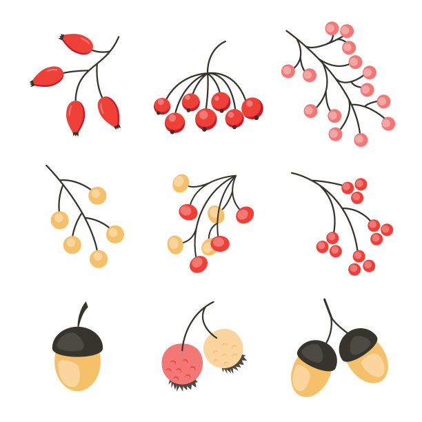 秋天的元素图片下载