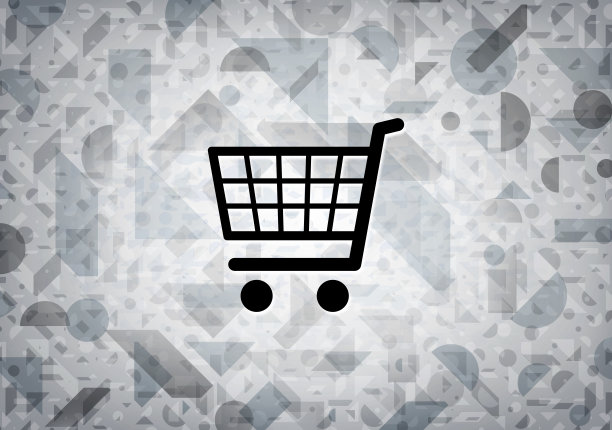 电子商务图标白色背景图片下载