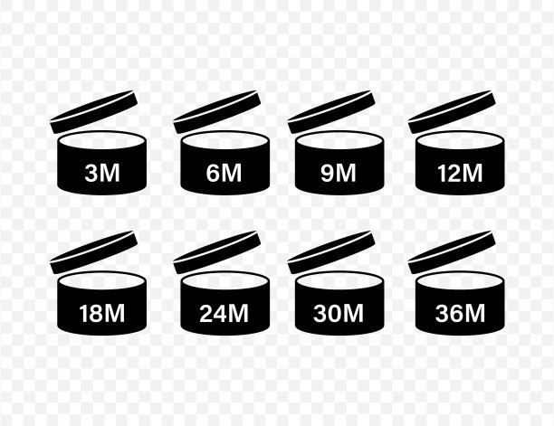 打开后使用图标。截止日期的象征。矢量插图。图片下载