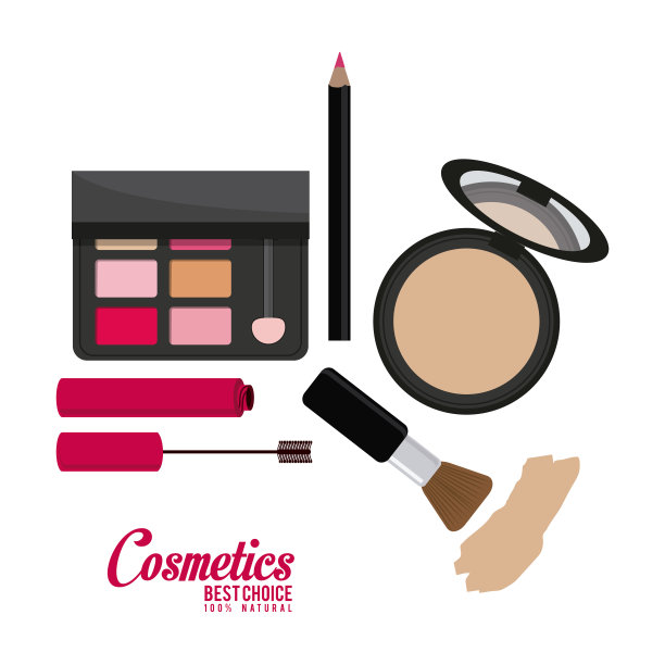 化妆品设计。图标。皮肤护理的概念图片下载