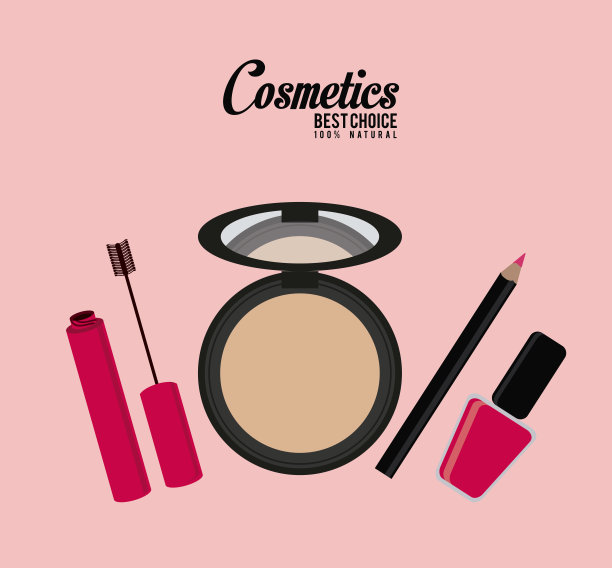 化妆品设计。图标。皮肤护理的概念图片下载