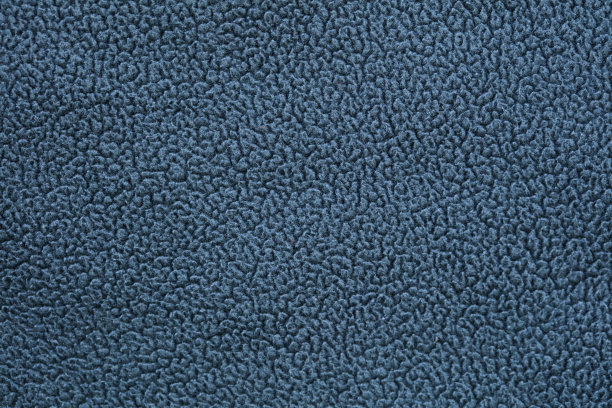 近距离拍摄的简单的蓝色羊毛织物图片下载