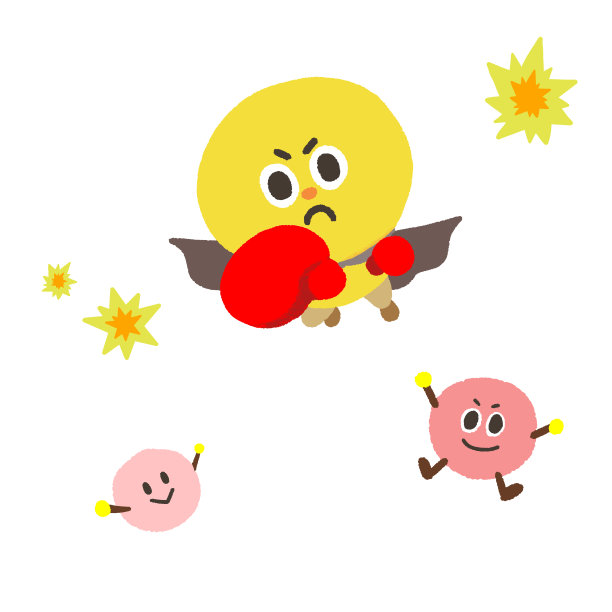 人物插图一套好的细菌攻击图片下载