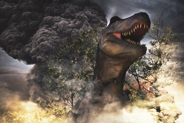 恐龙灭绝的一天图片下载