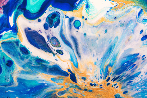 抽象背景与流体艺术技术。图片下载