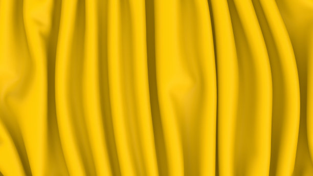 3D抽象黄色皮革织物纹理，纺织背景图片下载