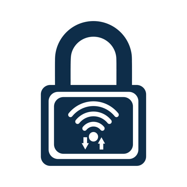 WiFi密码锁，保护，安全图标图片下载