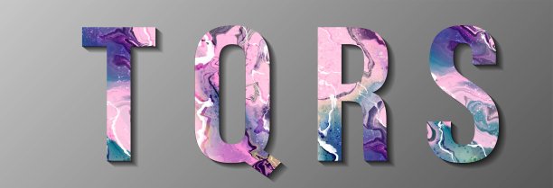 字母q rs t大理石纹理图片下载