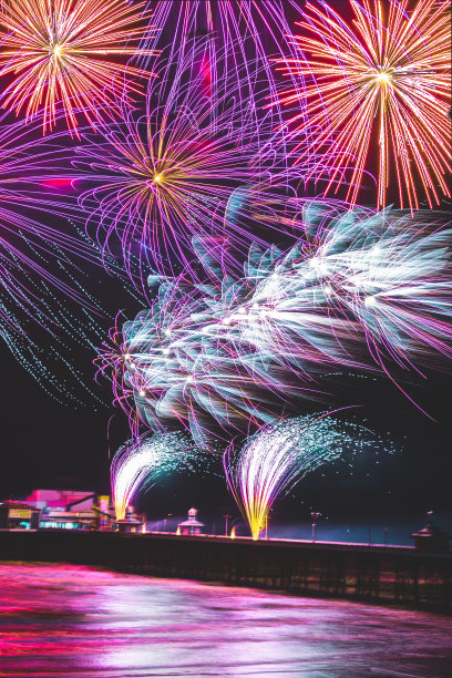 布莱克浦烟花图片下载