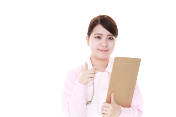 微笑的女护士图片下载