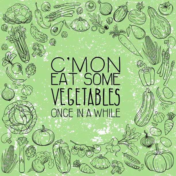 不同的蔬菜图纸图片下载