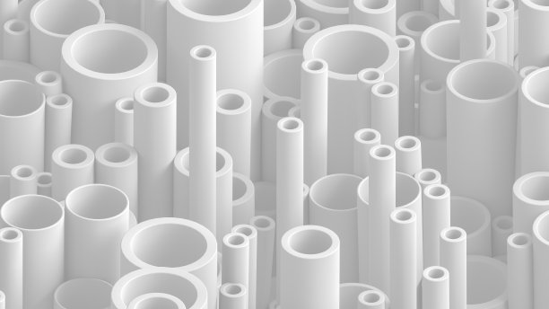 堆叠的3D管，管道图片下载