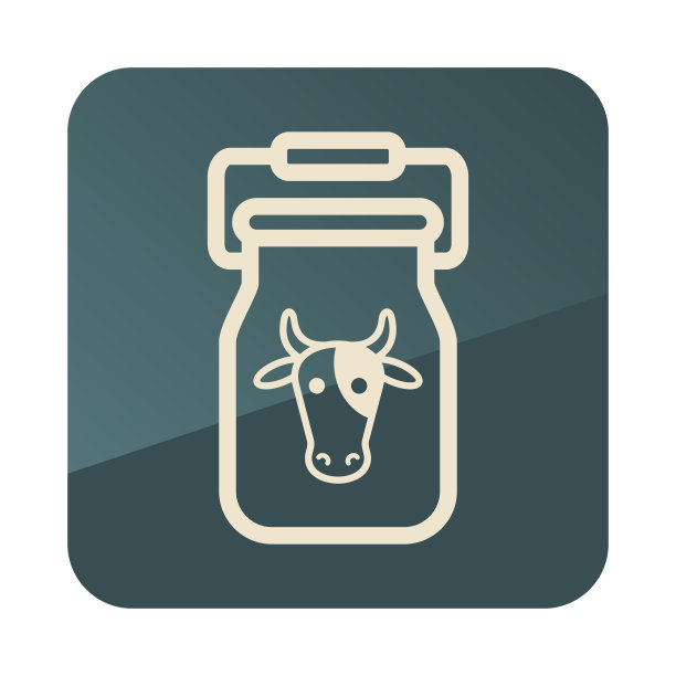 容器可以为牛奶矢量图标吗图片下载