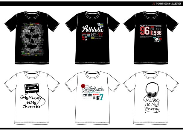 t恤模板图片下载