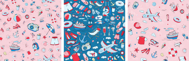 海滩和海洋格局图片下载