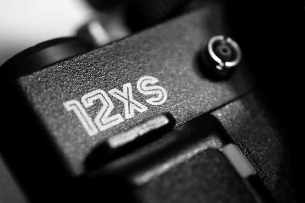 老照片相机界面标记背景。黑白微距特写。图片下载