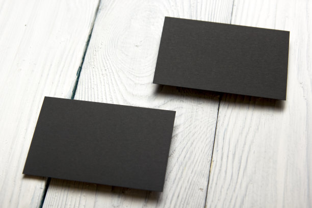 名片空白。模型上的彩色背景。平的。文本复制空间图片下载