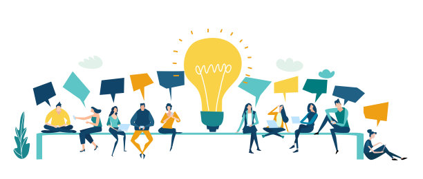 一群年轻人坐在长椅上，用各种各样的东西搜寻着。网络，沟通，关系，友谊图片下载