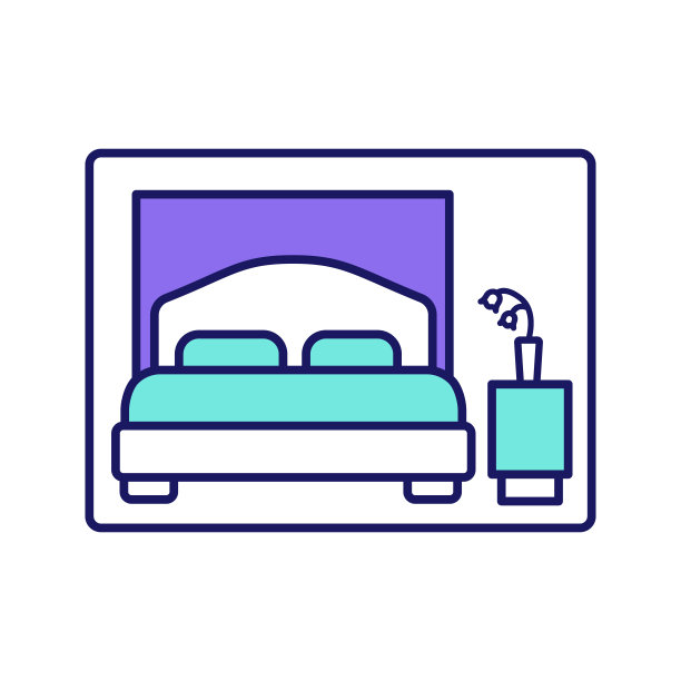 卧室颜色的图标图片下载