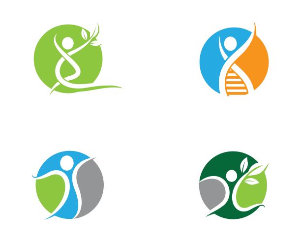 Wellnes符号向量图标图片下载