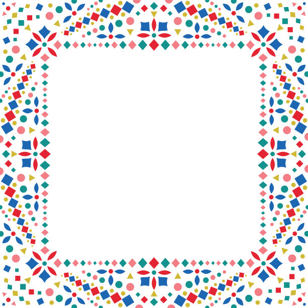 墨西哥刺绣图案庆祝边境。图片下载