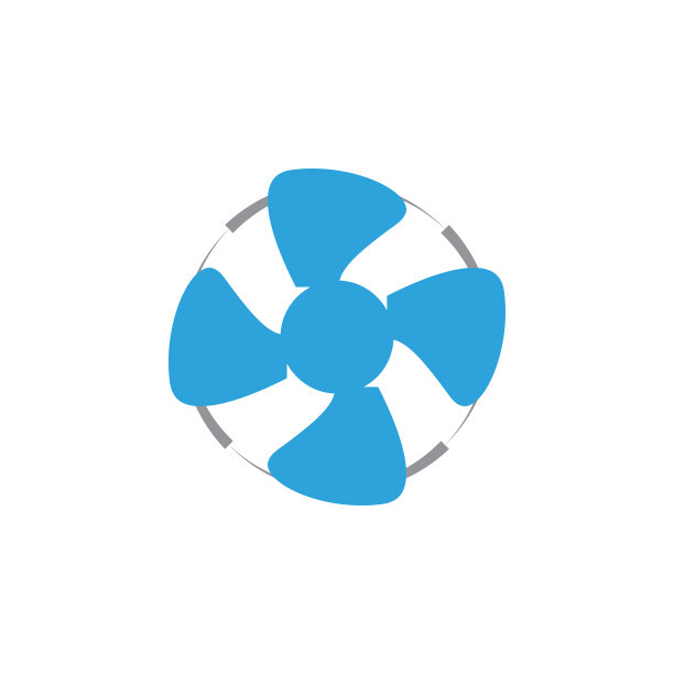 螺旋桨图形设计模板矢量孤立插图图片下载