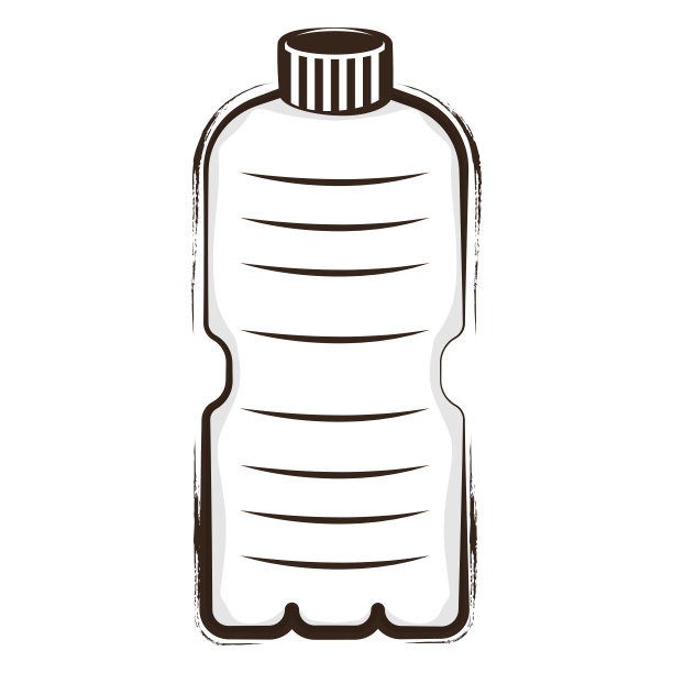 一个瓶子的草图图片下载