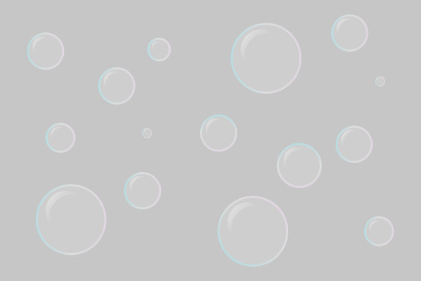 白色美丽的气泡向量。图标插图在平面设计图片下载