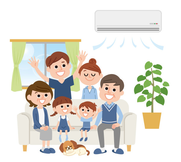 用空调制冷的家庭图片下载