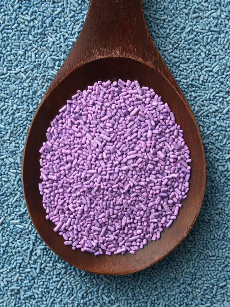 紫色和蓝色的点缀图片下载