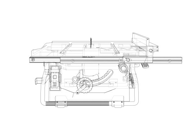 轮廓表锯为木制品矢量图片下载