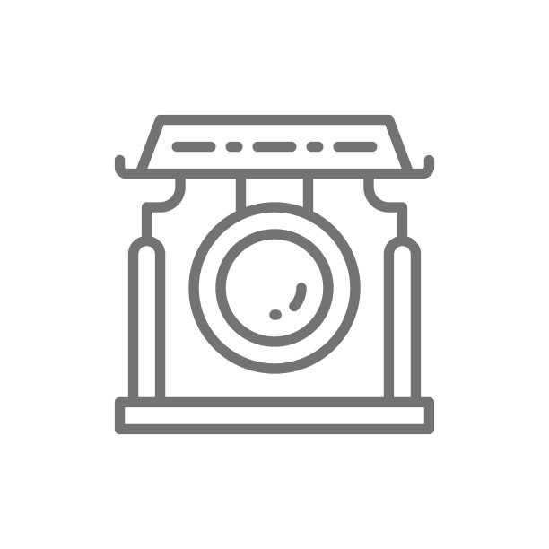 中国锣，亚洲乐器界的偶像。图片下载