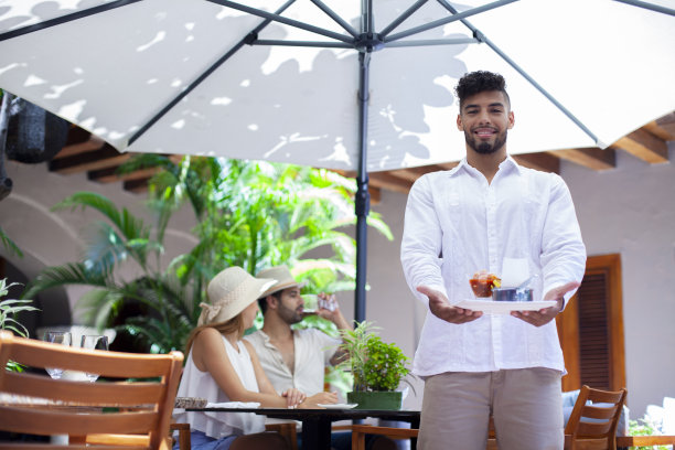 饭店的服务员图片下载