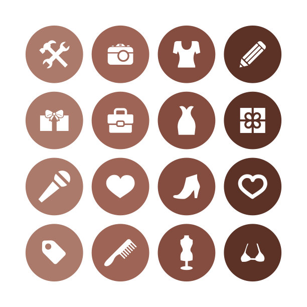 配件图标通用套装图片下载