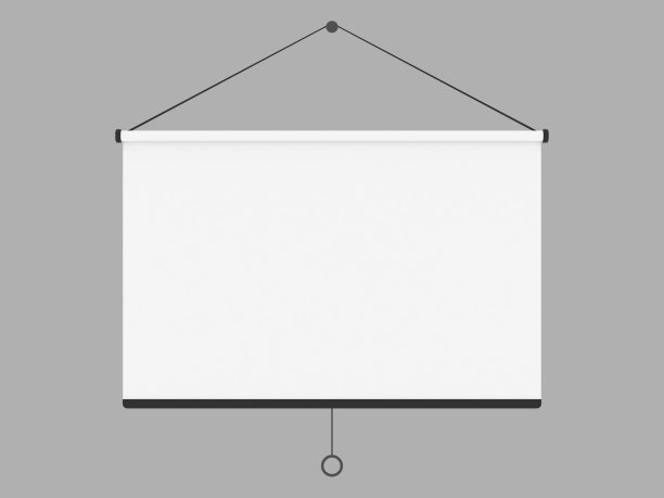 空白投影屏幕、演示板、空白白板图片下载