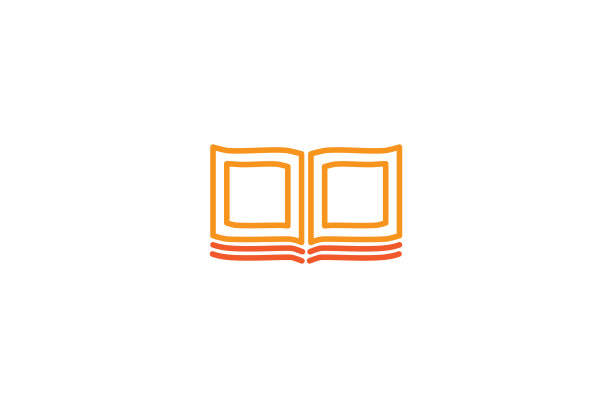 书籍图标矢量插图图片下载