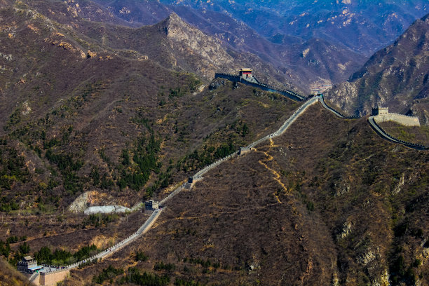 中国北京长城景色图片下载