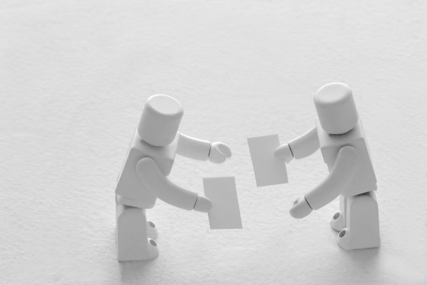 人工智能机器人交换名片图片下载