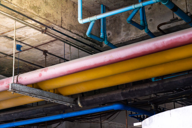 水管系统、废水、科技建筑图片下载