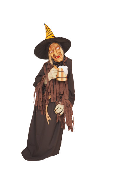 万圣节的恐怖女巫图片下载