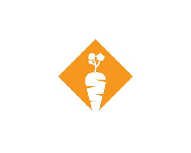 胡萝卜图标矢量图片下载