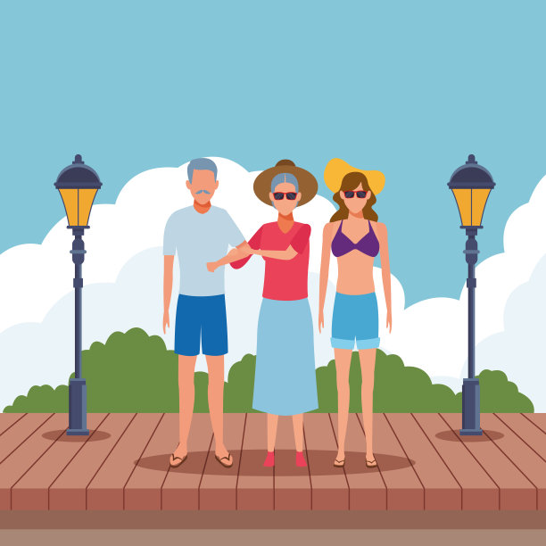 暑假卡通图片下载