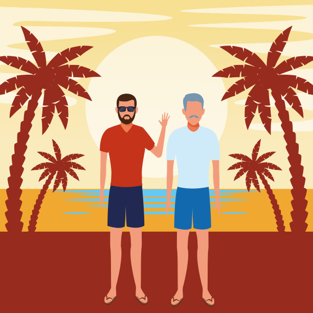 暑假卡通图片下载